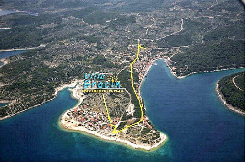 Entire holiday apartment, Apartments Villa Gracin in Povlja, Povlija, Selca and Sumartin