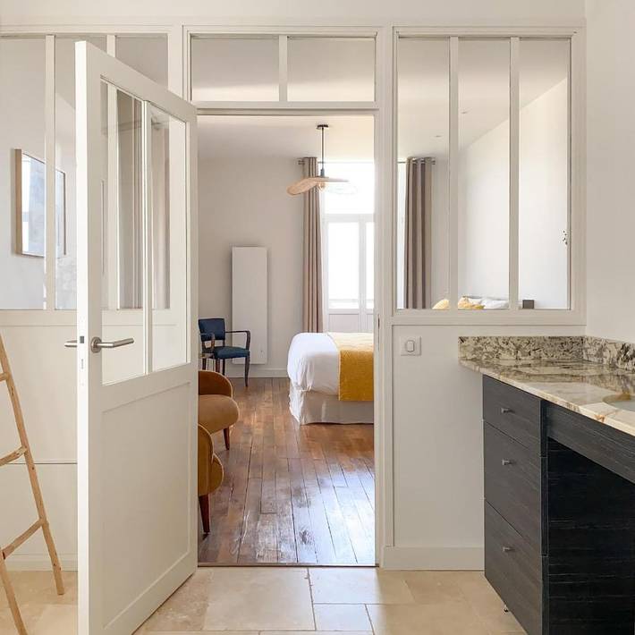 Maison d’hôte pour 2 personnes, avec vue et balcon à Rilly-la-Montagne