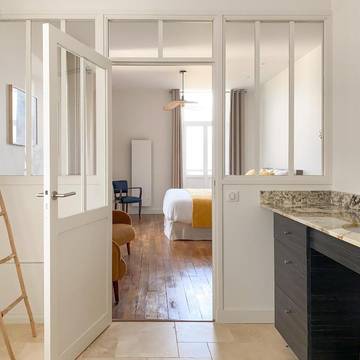 Gîte pour 2 personnes, avec vue et balcon à Rilly-la-Montagne