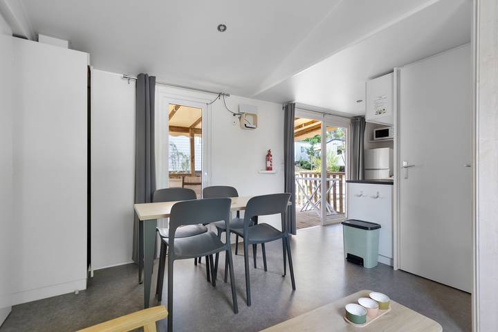 Bungalow "Les Lodges Des Pins" with Shared Pool in Claouey, Lège-Cap-Ferret