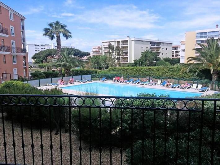 Ferielejlighed for 6 personer, med pool og terrasse i Sainte-Maxime
