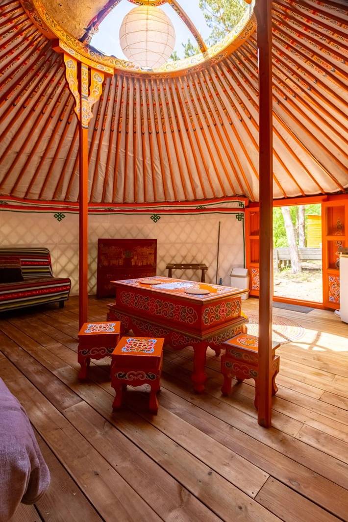 Tente pour 4 personnes, avec piscine ainsi que terrasse et bassin pour enfant dans les Pyrénées-Orientales - 4