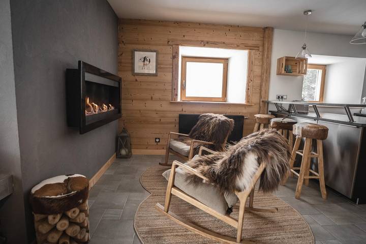 Gîte pour 12 personnes, avec jardin ainsi que sauna et terrasse, animaux acceptés à Bois-d'Amont - 3
