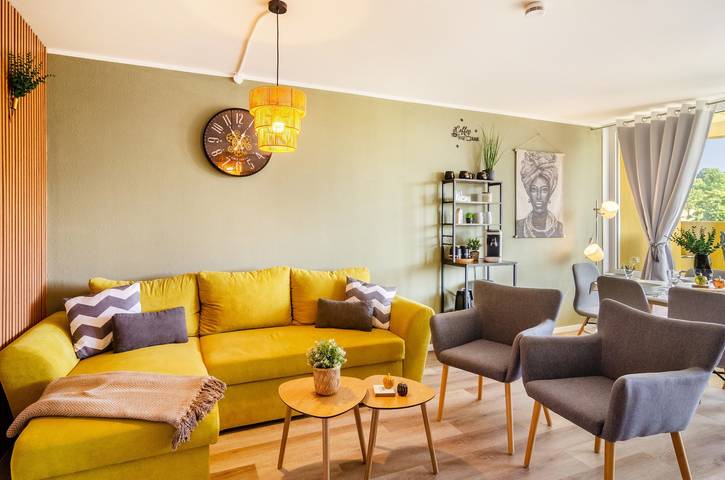 Ferielejlighed for 6 personer, med Balkon og Have samt Sauna i Braunlage