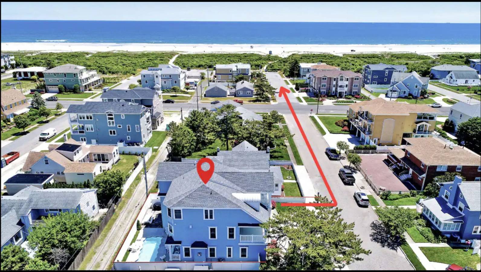 Spacious 6Br Beach Home with Elevator & Decks - Ideal for Family Holidays & Winter Escapes in Brigantine (New Jersey), Condado de Atlantic