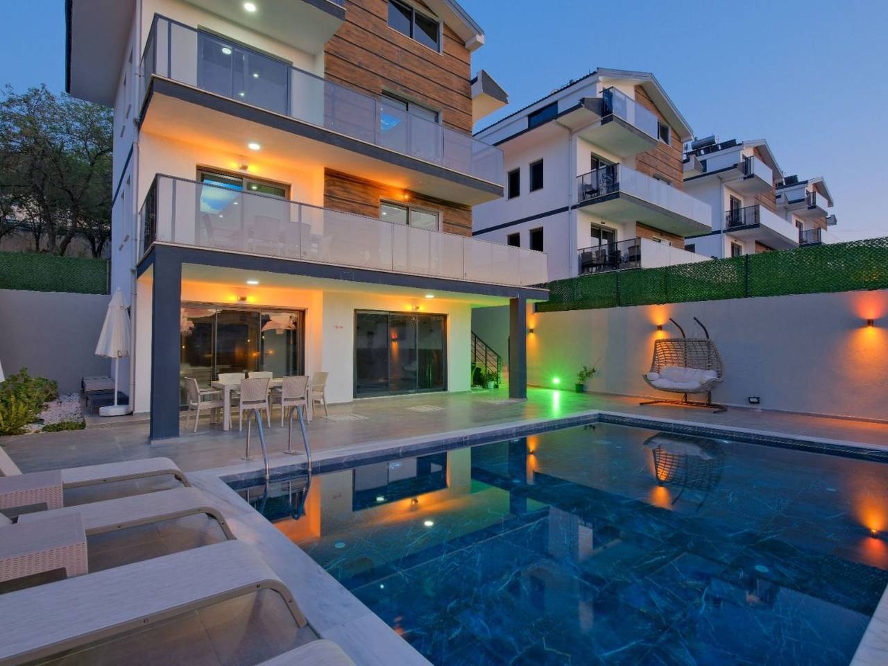 Casa de vacaciones para 8 personas con piscina in Fethiye, Muğla