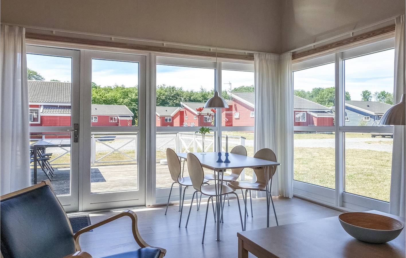 Feriehus for 6 personer med terrasse in Rø, Gudhjem