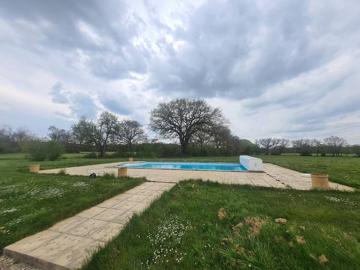 Gemütliches Landhaus im Parc Naturel de la Brenne mit Pool, Terrasse und privatem Garten in Bélâbre, Le Blanc und Umgebung