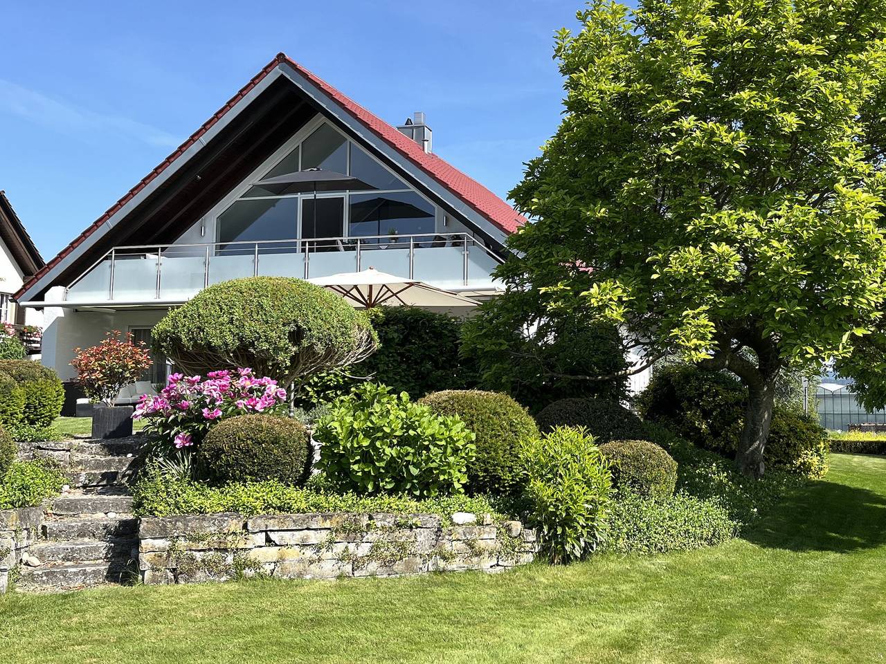 Ganze Ferienwohnung, Ferienwohnung Genslehorn 1 - B. Gersbacher - 2-Zimmer-Fewo, Studio, 1. Og, 65m² in Reichenau, Untersee