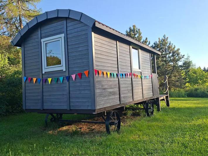 Ganze Ferienwohnung, Schäferwagen Weidetraum - Schäferwagen in Naila, Landkreis Hof