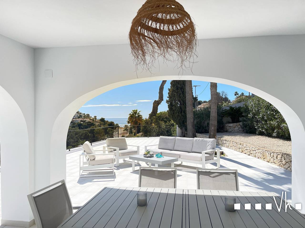 Modern villa with private pool, air conditioning, and parking in Benissa in Benissa, Costa Blanca