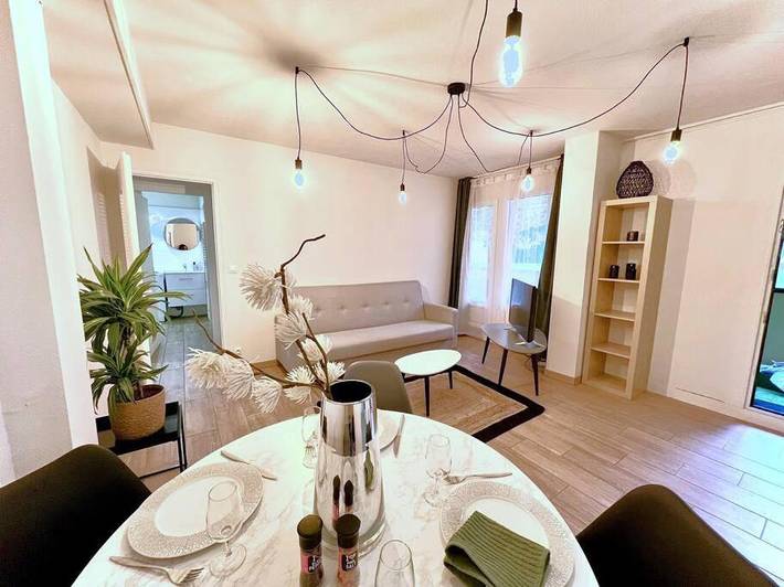 Apartamento de vacaciones para 2 personas, con terraza y jardín, Se admiten mascotas - 1