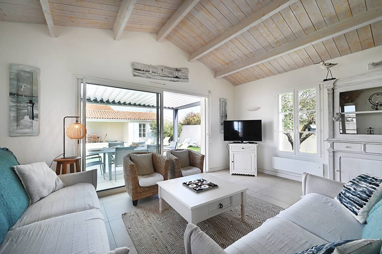 Villa Coraly - piscine chauffée, jardin in Sainte-Marie-de-Ré, Île de Ré