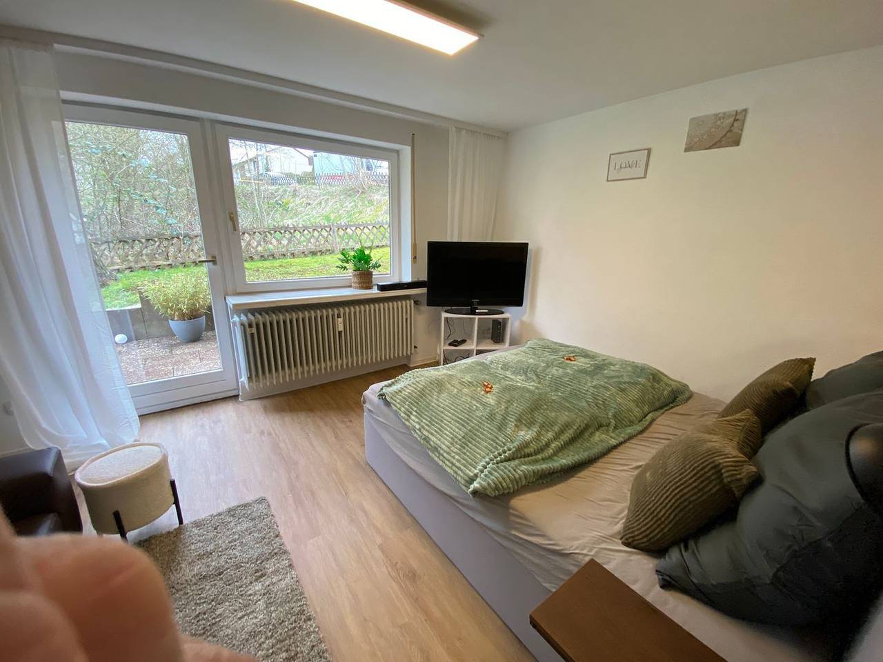 Geheel appartement, Vakantieappartement voor 2 personen met terras in Bad Sachsa, Harzvorland