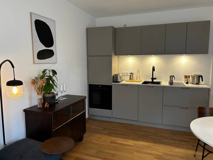 Ferienwohnung für 3 Personen, mit Garten am Nord-Ostsee-Kanal