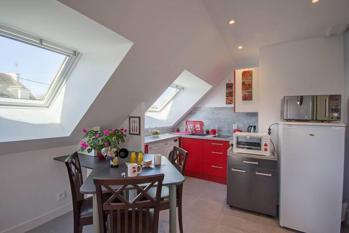 Gîte pour 2 personnes, avec Terrasse et Jardin à Belz