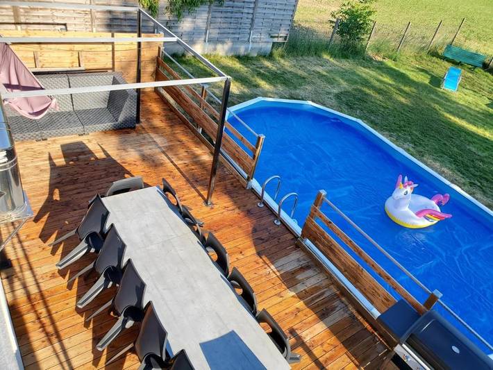 Villa pour 10 personnes, avec jardin ainsi que vue et piscine en Alsace - 4