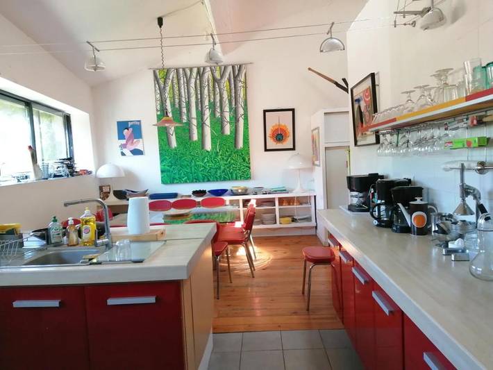 Gîte pour 15 personnes, avec terrasse à Sainte-Colombe-sur-l'Hers - 3
