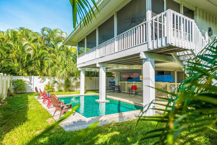 Casa de vacaciones para 8 personas, con piscina y balcón - 1