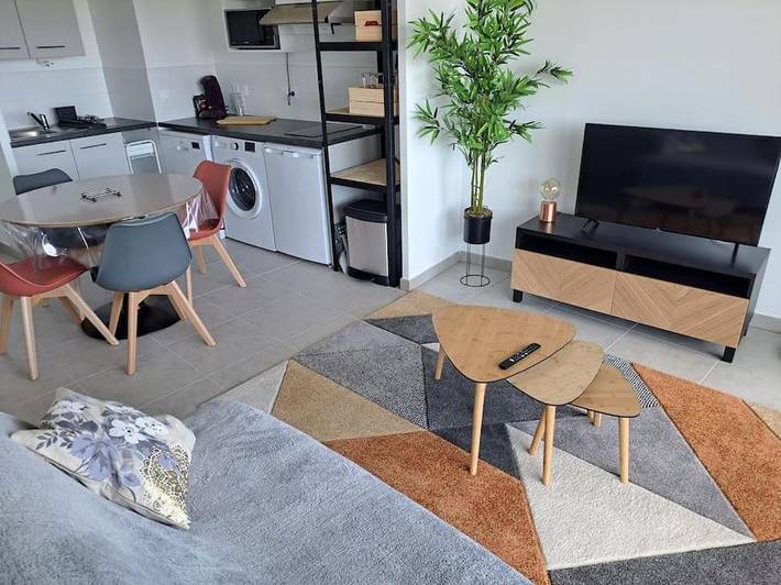 Appartement de vacances pour 4 personnes, avec terrasse et vue