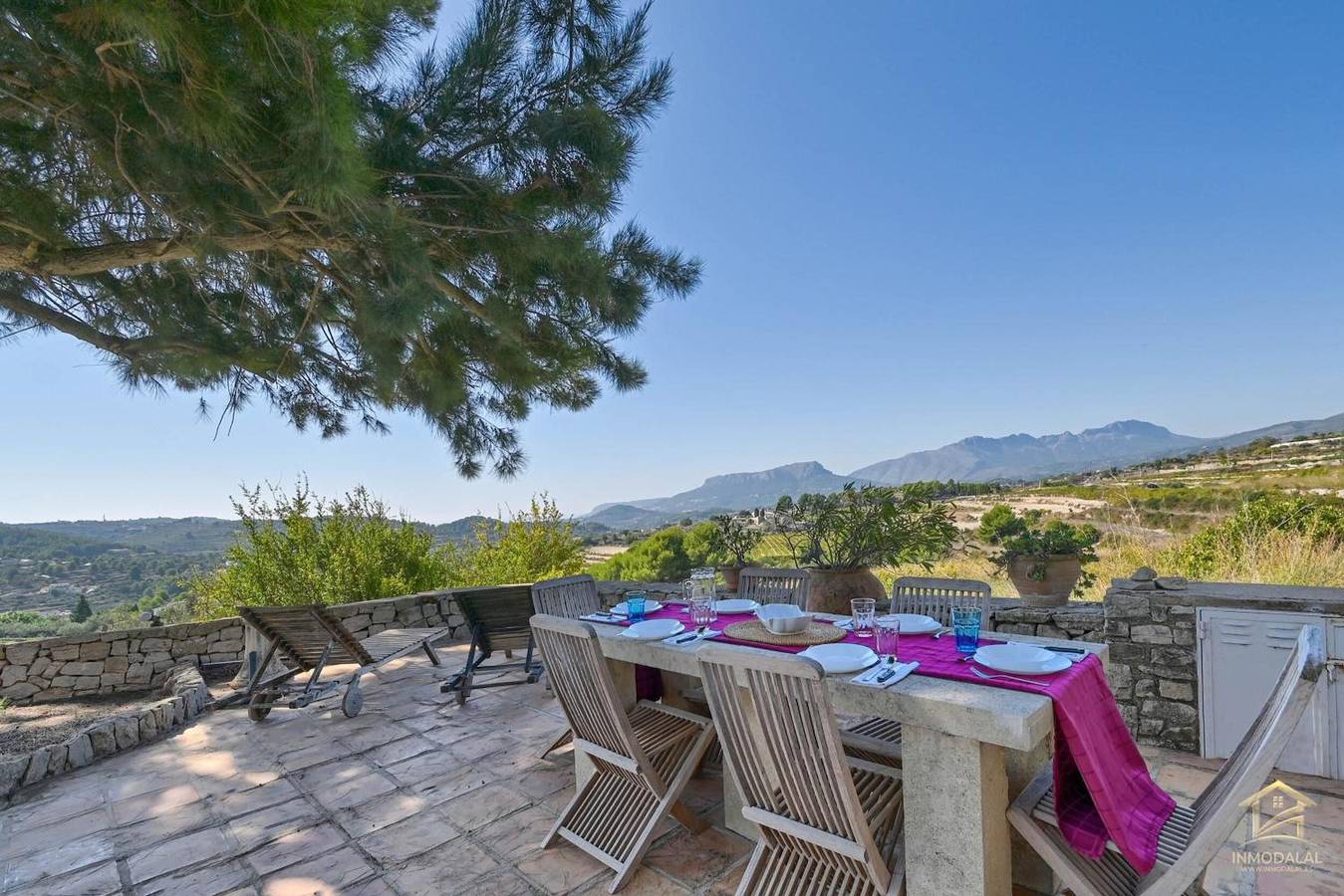 Villa 'Katerina' avec vue sur les montagnes, piscine privée et Wi-Fi in Benissa, Costa Blanca