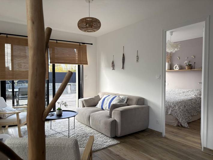 Gîte pour 4 personnes, avec jacuzzi et terrasse ainsi que sauna et jardin dans Beaussais-sur-Mer - 2