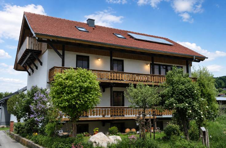 Ferienhaus für 3 Personen, mit Garten und Balkon - 1