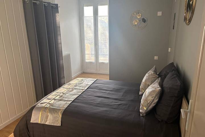 Gîte pour 2 personnes, avec piscine et jardin à Betton-Bettonet