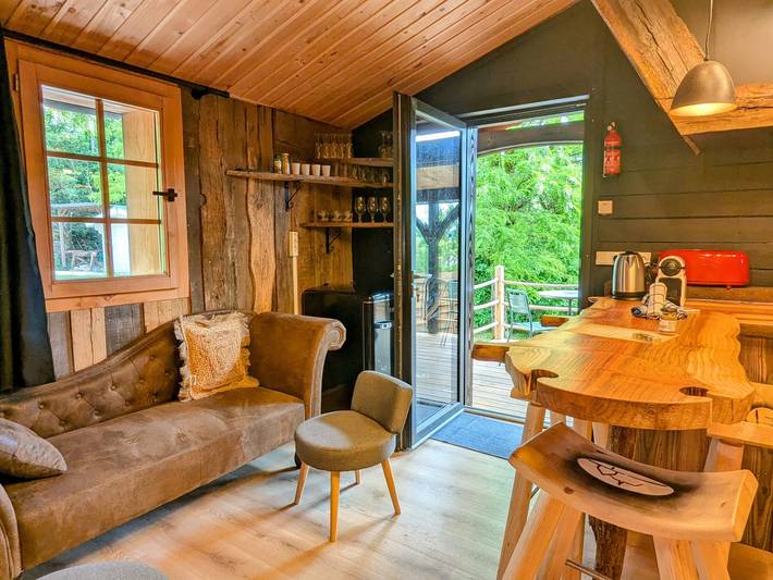 Einzigartiges Chalet mit Spa und Terrasse im Ouche-Tal in La Bussière-sur-Ouche, Beaune und Umgebung