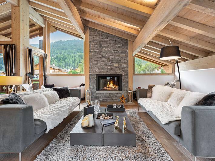 Chalet pour 14 personnes, avec terrasse dans Courchevel 1300 (Le Praz)