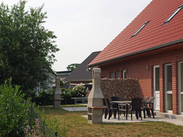 Ferienwohnung für 10 Personen, mit Balkon und Terrasse sowie Sauna in Zierow