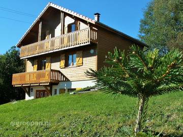 Chalet pour 8 personnes, avec terrasse et balcon/terrasse à Le Tholy