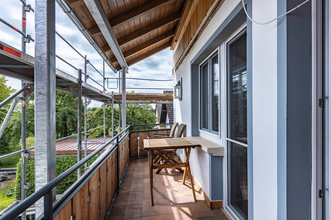 Ganzes Studio, Einzimmerapartment 'Apartment 2' mit Gemeinschaftsgarten, Balkon und Wi-Fi in Donaueschingen, Mittlerer Schwarzwald