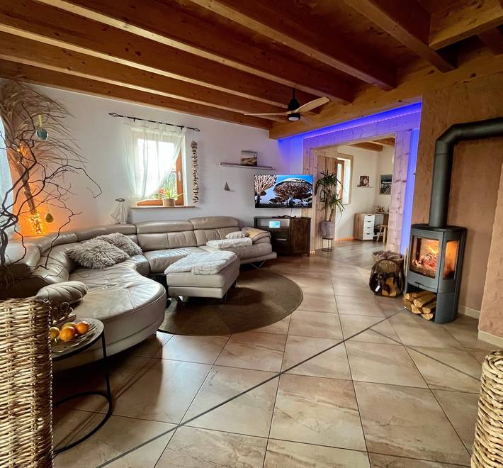 Chalet für 4 Personen, mit Garten