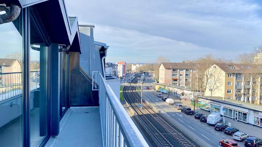 Apartament wakacyjny dla 4 osób, z Balkon i Taras oraz Widok w Ginnheim