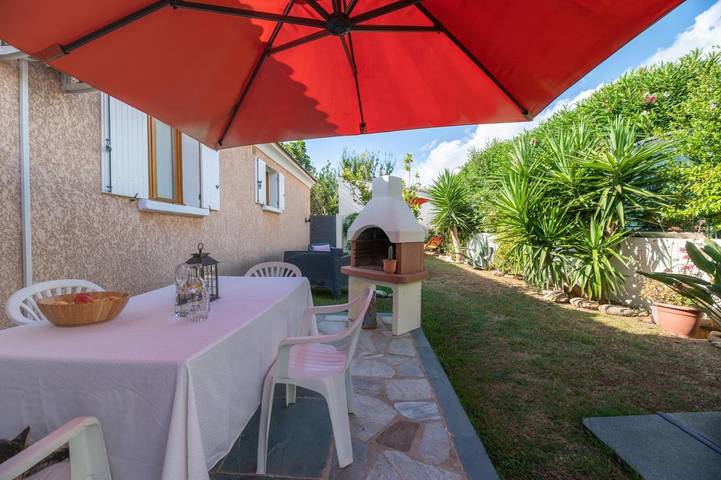 Appartement de vacances pour 4 personnes, avec vue et jardin
