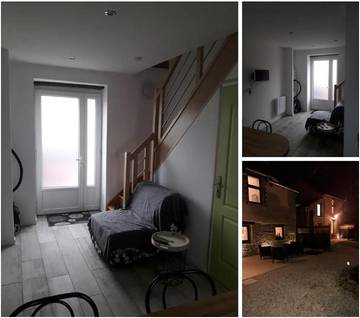 Gîte pour 3 personnes, avec terrasse à Pleugueneuc