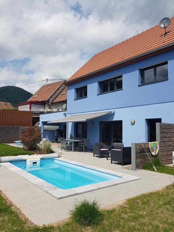 Location de vacances pour 6 personnes, avec vue ainsi que piscine et jardin à Breitenbach - 2