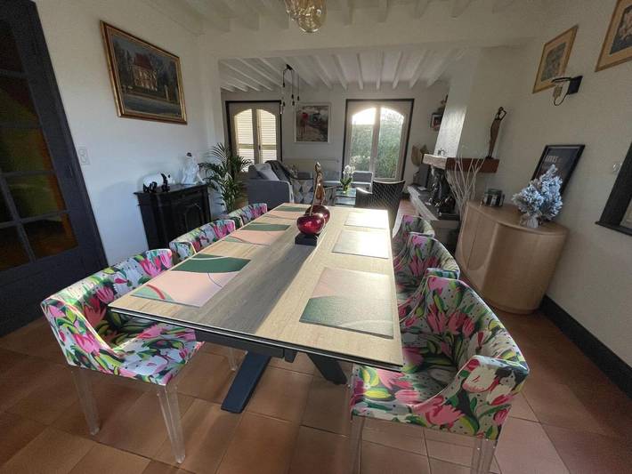 Location de vacances pour 8 personnes, avec Terrasse ainsi que Jardin et Vue à Saint-Laurent-Blangy - 4