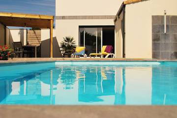 Location de vacances pour 10 personnes, avec terrasse et jardin à Bourcefranc-le-Chapus