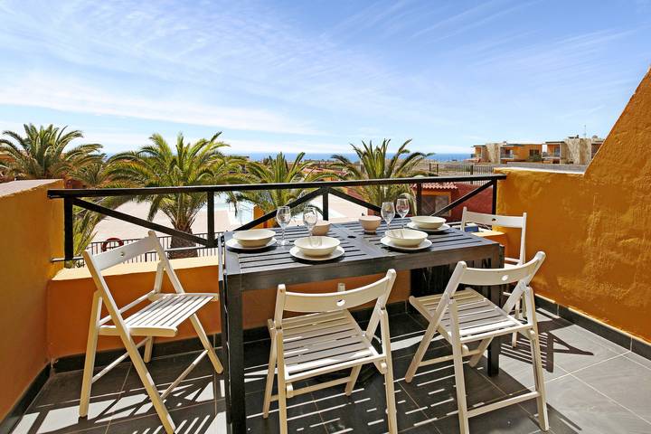 Ferienwohnung für 10 Personen, mit Balkon und Kinderpool sowie Garten in Antigua - 3