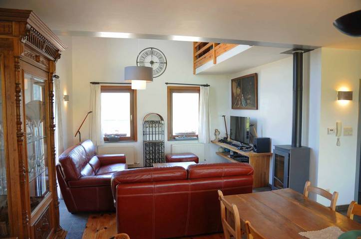 Location de vacances pour 8 personnes, avec jardin ainsi que terrasse et sauna, animaux acceptés à Somme-Leuze - 4