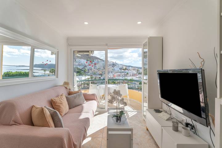 Ferienwohnung für 3 Personen, mit Kinderpool und Balkon sowie Garten in Playa de las Américas - 4