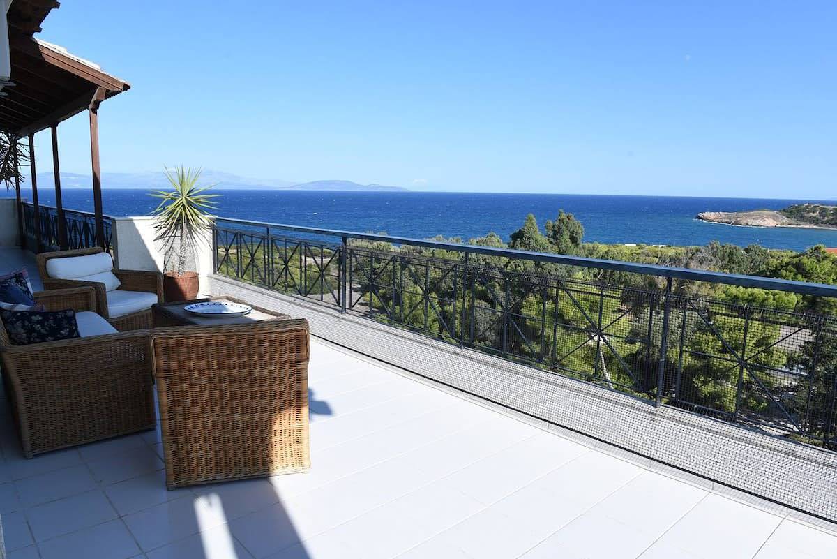 Hel lejlighed, Top floor 3bed 2bath with stunning 360 view in Rafina, Østkysten af Attika Området