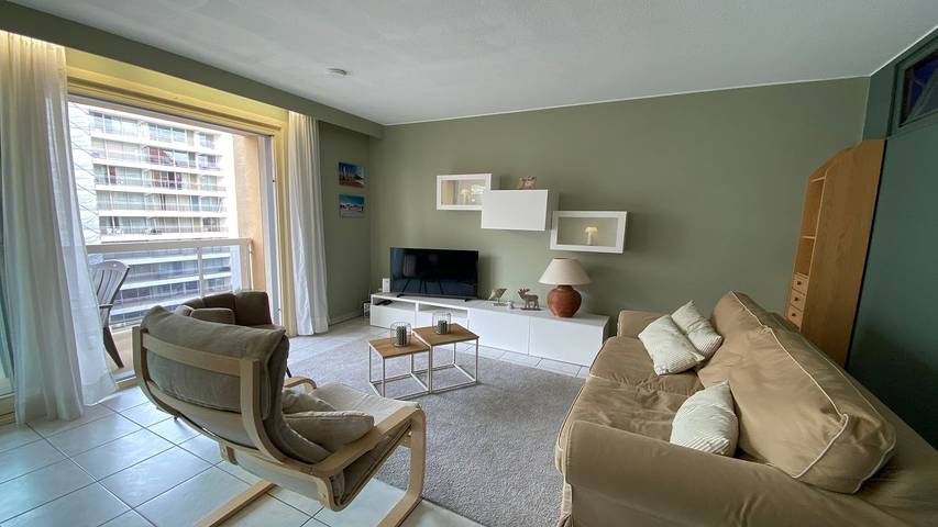Appartement voor 4 personen, met terras en balkon/terras, met huisdier in Nieuwpoort