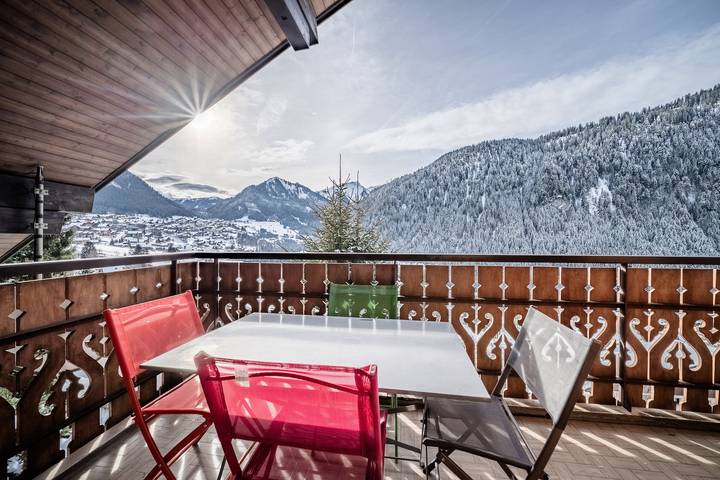 Apartamento entero, Apartamento 'Châtel 3 58m²' con Balcón y Wi-Fi in Châtel, Les Portes du Soleil