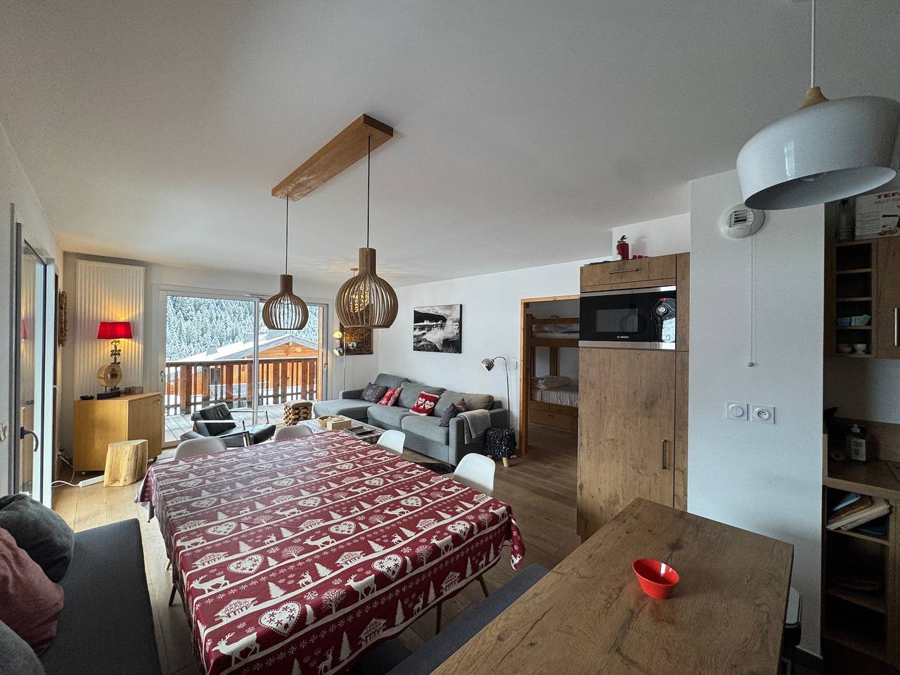 Entire apartment, Apartment "Les Loges Blanches 101" with Wi-Fi in Châtel, Les Portes du Soleil