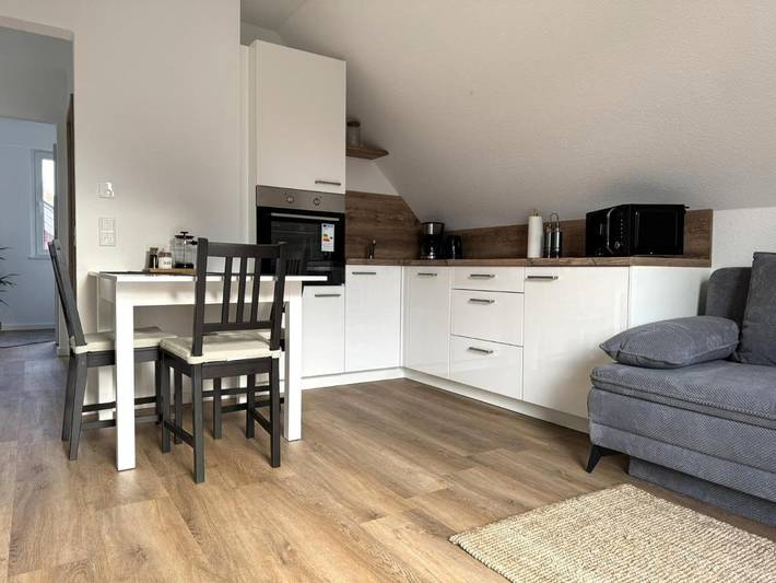 Appartement de vacances pour 3 personnes, avec vue et jardin