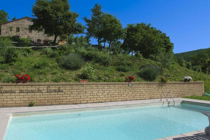 Villa für 9 Personen mit Terrasse in Cortona, Arezzo Provinz