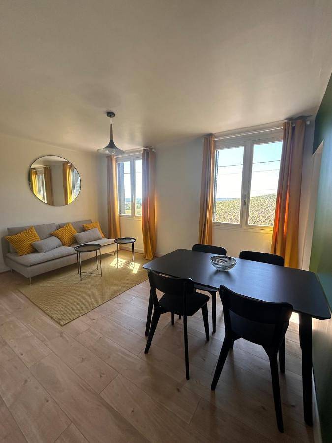 Location de vacances pour 4 personnes, avec Terrasse ainsi que Jardin et Vue à Morey-Saint-Denis